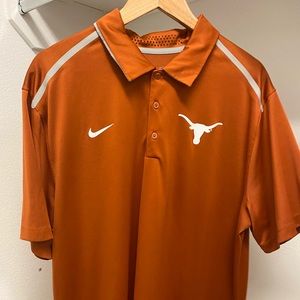 Texas Longhorns Nike drifit polo